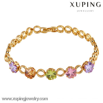 70895 Xuping Fashion Woman pulsera con chapado en oro